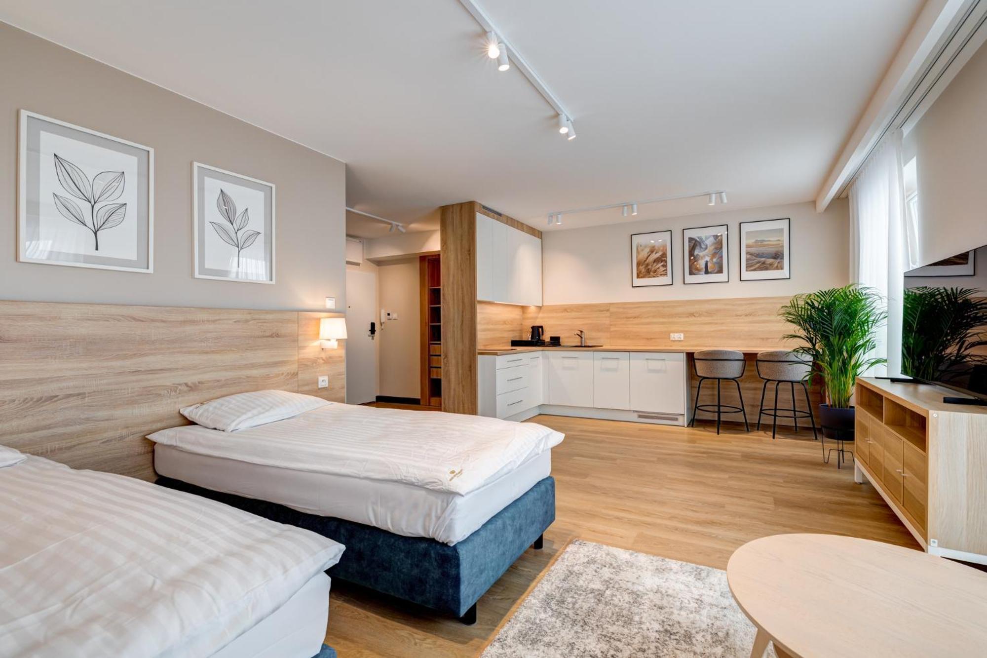 King Apartamenty Galaxy Szczecin Exteriör bild